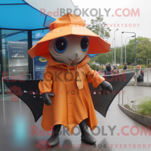 Rust Manta Ray Maskottchen...