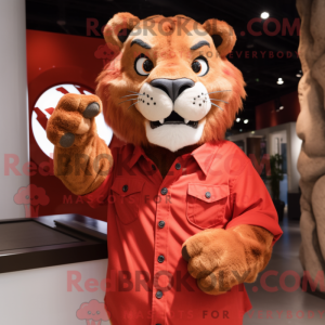 Disfraz de mascota Smilodon...
