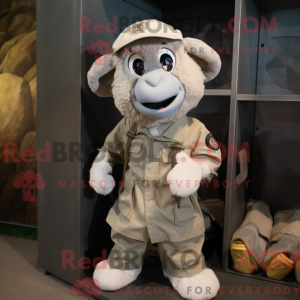 Costume mascotte de Ram...