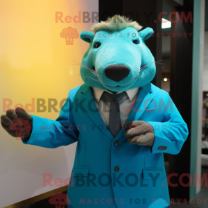 Turquoise capibara...