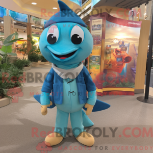 Personaggio mascotte pesce...