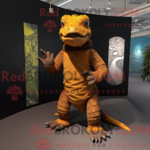 Rust Komodo Dragon Maskot...