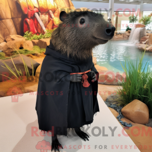 Zwart capibara...