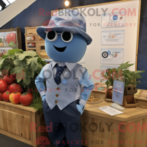 Maskottchenkostüm von Blue...
