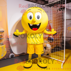 Geel Soccer Goal...