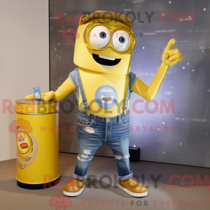 Gold Soda Can...