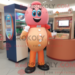 Peach Gumball Machine...