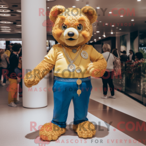 Mascotte de personnage de...