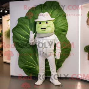 Costume mascotte de feuille...