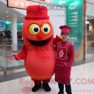 Red Fried Rice mascot...