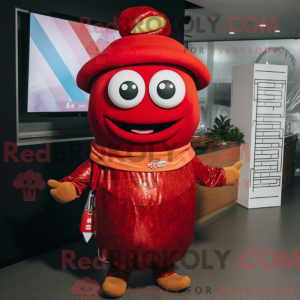 Czerwony smażony ryż...