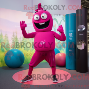 Costume mascotte de Cyclope...