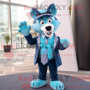 Personaggio mascotte Cyan...
