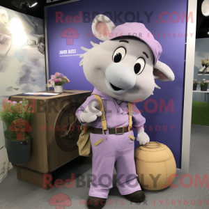 Personaggio mascotte scrofa...
