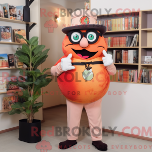 Peach Moussaka maskot...
