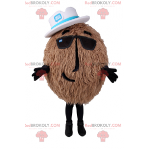 Mascotte di cocco con cappello - Redbrokoly.com