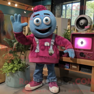 Figura de máscara de TV...