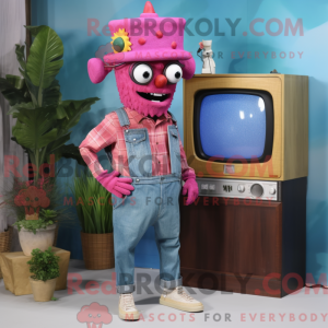 Figura de máscara de TV...