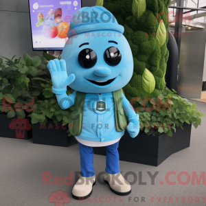 Sky Blue Beet mascot...