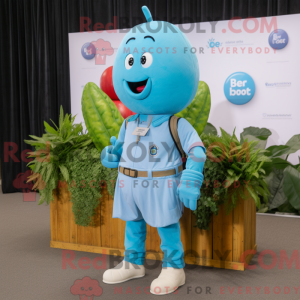 Disfraz de mascota Sky Blue...