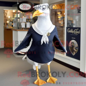 Postava maskota Navy Gull...