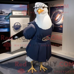 Postava maskota Navy Gull...
