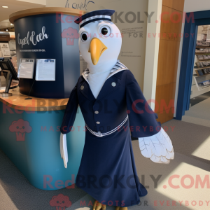 Postava maskota Navy Gull...