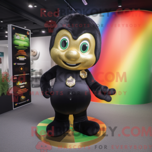 Sort Pot Of Gold maskot...