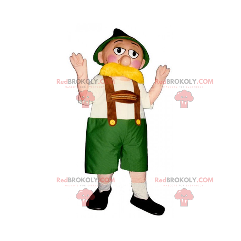 Mascota de Oktoberfest - Redbrokoly.com