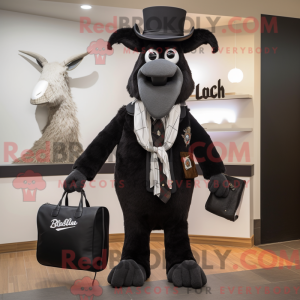 Black Elk-mascottekostuum...