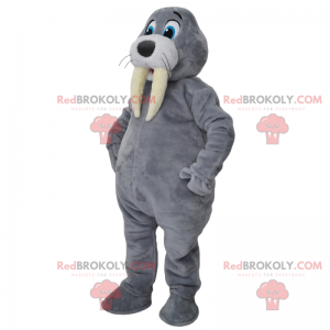 Mascotte orque - Redbrokoly.com