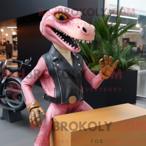 Pink Dimorphodon mascot...