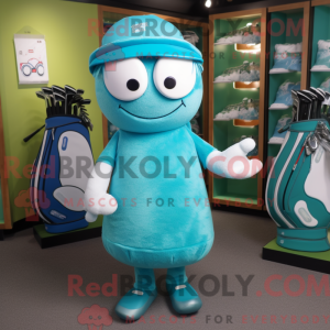 Turkis Golf Bag máscara...
