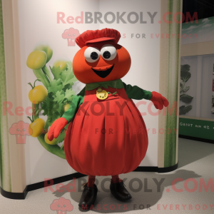 Tomat maskot kostume...