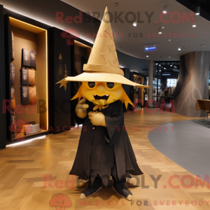 Maskotdraktfigur Gold Witch...