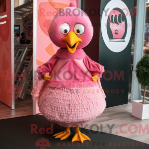 Rosa kalkunmaskotkostyme...