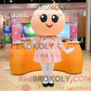 Peach Volleyball Ball...
