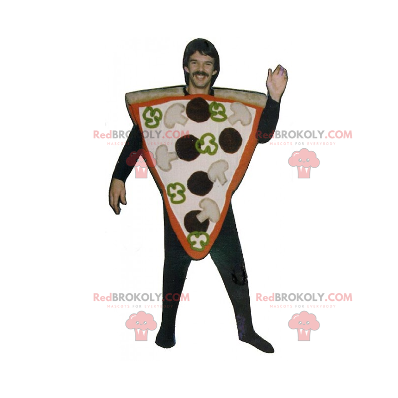 Maskott fylt pizzabit - Redbrokoly.com