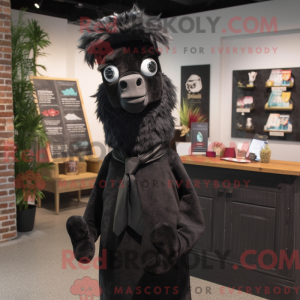Costume mascotte de lama...