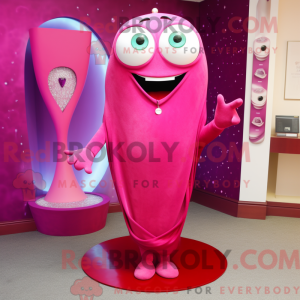 Magenta forlovelsesring...