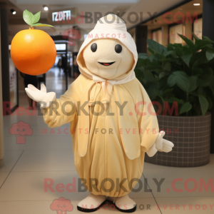 Beżowa maskotka...