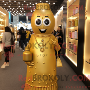 Gold Bottle Of Mustard...