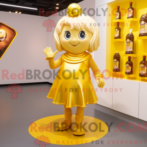 Gold Bottle Of Mustard...