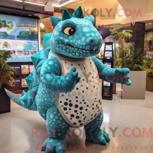Turquoise Ankylosaurus...