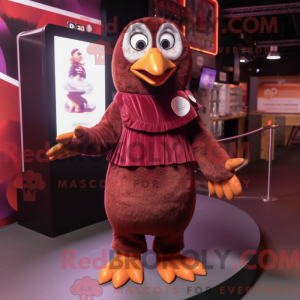 Disfraz de mascota pingüino...