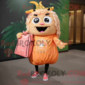 Peach Pad Thai Maskottchen...