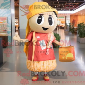 Peach Pad Thai mascot...