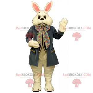 Alice im Wunderland Charakter Maskottchen - White Rabbit -