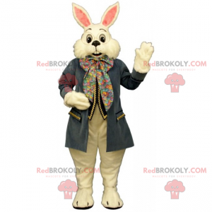 Mascotte Alice in Wonderland - White Rabbit - Redbrokoly.com