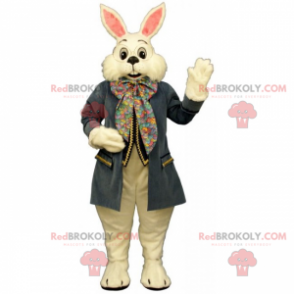Alice in Wonderland karaktermaskot - White Rabbit -